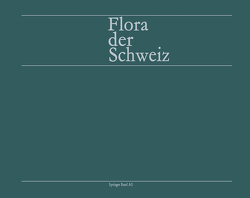 Flora der Schweiz und angrenzender Gebiete Bd 3: Plumbaginaceae – Compositae – Literaturverzeichnis,Generalreg. von Hess, HIRZEL, LANDOLT