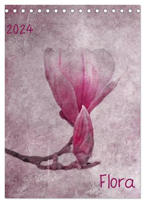 Flora (Tischkalender 2024 DIN A5 hoch), CALVENDO Monatskalender von Möckel / Lucy L!u,  Claudia