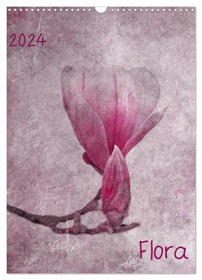 Flora (Wandkalender 2024 DIN A3 hoch), CALVENDO Monatskalender von Möckel / Lucy L!u,  Claudia