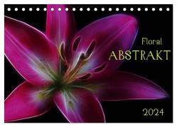 Floral Abstrakt 2024 (Tischkalender 2024 DIN A5 quer), CALVENDO Monatskalender von Kaden,  Cathrin