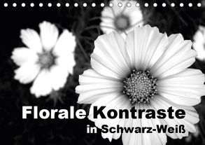 Florale Kontraste in Schwarz-Weiß (Tischkalender 2019 DIN A5 quer) von Schilling und Michael Wlotzka,  Linda