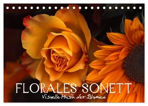 Florales Sonett – Visuelle Musik der Blumen (Tischkalender 2024 DIN A5 quer), CALVENDO Monatskalender von Photon (Veronika Verenin),  Vronja