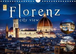 Florenz city view (Wandkalender 2019 DIN A4 quer) von Schöb,  Monika