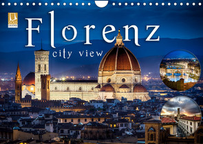 Florenz city view (Wandkalender 2022 DIN A4 quer) von Schöb,  Monika