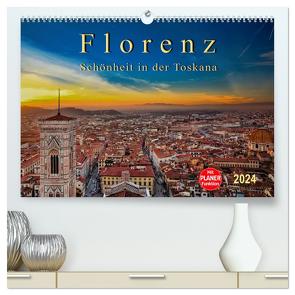 Florenz – Schönheit in der Toskana (hochwertiger Premium Wandkalender 2024 DIN A2 quer), Kunstdruck in Hochglanz von Roder,  Peter