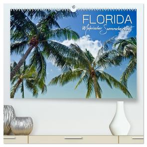 FLORIDA Malerischer Sonnenscheinstaat (hochwertiger Premium Wandkalender 2024 DIN A2 quer), Kunstdruck in Hochglanz von Viola,  Melanie