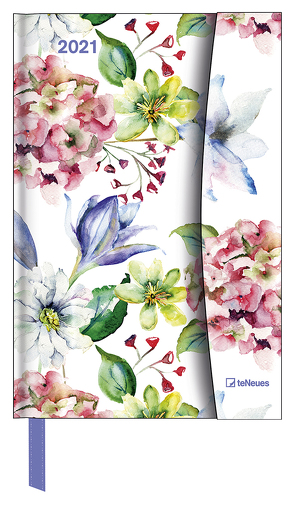 Flower Fantasy 2021 – Diary – Buchkalender – Taschenkalender – 10×15