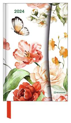 Flower Fantasy 2024 – Diary – Buchkalender – Taschenkalender – 10×15