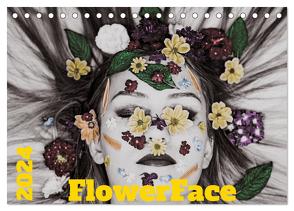 FlowerFace (Tischkalender 2024 DIN A5 quer), CALVENDO Monatskalender von Eberl,  Peter