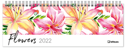 Flowers 2022 – Tischquerkalender – Tischkalender – 29,7×10,5