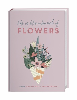 Flowers Timer Schülerkalender A5 2023/2024