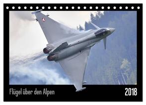 Flügel über den Alpen (Tischkalender 2024 DIN A5 quer), CALVENDO Monatskalender von Delhanidis,  Nick