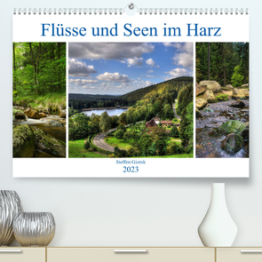 Flüsse und Seen im Harz (Premium, hochwertiger DIN A2 Wandkalender 2023, Kunstdruck in Hochglanz) von Gierok,  Steffen