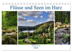 Flüsse und Seen im Harz (Tischkalender 2024 DIN A5 quer), CALVENDO Monatskalender von Gierok,  Steffen