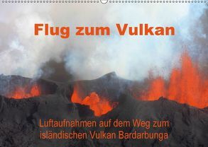 Flug zum Vulkan. Luftaufnahmen auf dem Weg zum isländischen Vulkan Bardarbunga (Wandkalender 2018 DIN A2 quer) von Tanzer,  Erika