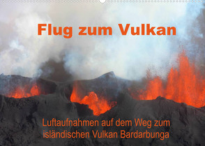 Flug zum Vulkan. Luftaufnahmen auf dem Weg zum isländischen Vulkan Bardarbunga (Wandkalender 2022 DIN A2 quer) von Tanzer,  Erika