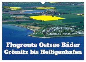 Flugroute Ostsee Bäder (Wandkalender 2024 DIN A3 quer), CALVENDO Monatskalender von - BRA - ROLF BRAUN - OSTSEEFOTOGRAF,  RO