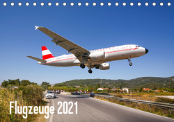 Flugzeuge 2021 by aeroTELEGRAPH (Tischkalender 2021 DIN A5 quer) von aeroTELEGRAPH
