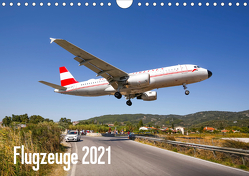 Flugzeuge 2021 by aeroTELEGRAPH (Wandkalender 2021 DIN A4 quer) von aeroTELEGRAPH