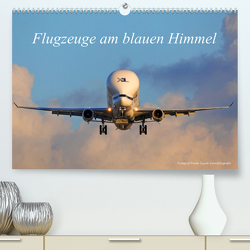 Flugzeuge am blauen Himmel (Premium, hochwertiger DIN A2 Wandkalender 2022, Kunstdruck in Hochglanz) von Gayde www.fotograf-gayde.de,  Frank