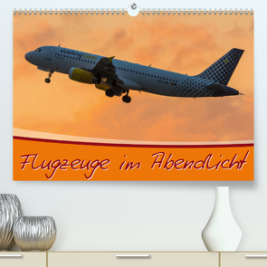 Flugzeuge im Abendlicht (Premium, hochwertiger DIN A2 Wandkalender 2021, Kunstdruck in Hochglanz) von Wenk,  Marcel