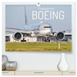 Flugzeuge von Boeing (hochwertiger Premium Wandkalender 2024 DIN A2 quer), Kunstdruck in Hochglanz von Otto,  Jakob