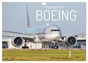 Flugzeuge von Boeing (Wandkalender 2024 DIN A4 quer), CALVENDO Monatskalender von Otto,  Jakob