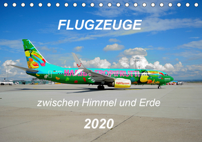 Flugzeuge zwischen Himmel und Erde (Tischkalender 2020 DIN A5 quer) von Merz,  Matthias