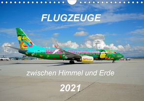 Flugzeuge zwischen Himmel und Erde (Wandkalender 2021 DIN A4 quer) von Merz,  Matthias