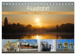 Flussfahrt Moskau – St. Petersburg (Tischkalender 2024 DIN A5 quer), CALVENDO Monatskalender von Photo4emotion.com,  Photo4emotion.com