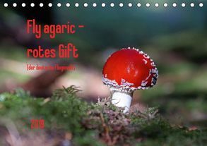 Fly agaric – rotes Gift (Tischkalender 2019 DIN A5 quer) von Flori0