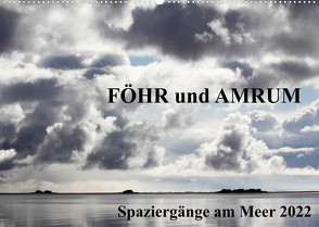 Föhr und Amrum – Spaziergänge am Meer (Wandkalender 2022 DIN A2 quer) von Ginster-Hasse,  Gerti