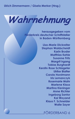 Förderband 6 – Wahrnehmung von Merker,  Gisela, Zimmermann,  Ulrich