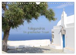 Folegandros Ein griechischer Traum (Wandkalender 2024 DIN A4 quer), CALVENDO Monatskalender von Loh,  Inga