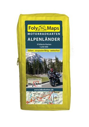 FolyMaps Motorradkarten Alpenländer