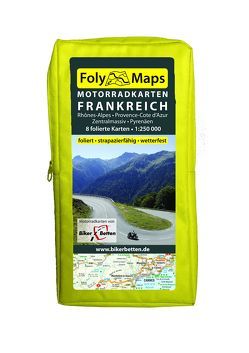 FolyMaps Motorradkarten Frankreich Süd