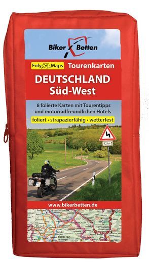 Tourenkarten Set Deutschland Süd-West (FolyMaps)