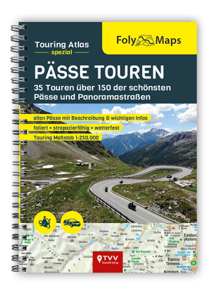 FolyMaps Touringatlas Pässe Touren