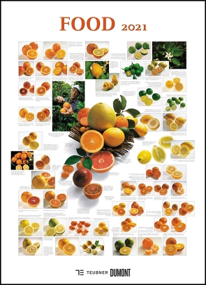 FOOD 2021 – Lebensmittel-Warenkunde – Küchen-Kalender von DUMONT– Poster-Format 49,5 x 68,5 cm