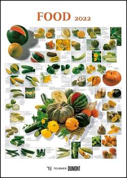 FOOD 2022 – Lebensmittel-Warenkunde – Küchen-Kalender von DUMONT– Poster-Format 50 x 70 cm