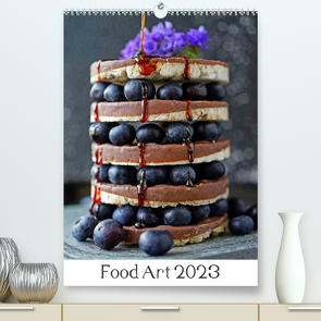 Food Art 2023 (Premium, hochwertiger DIN A2 Wandkalender 2023, Kunstdruck in Hochglanz) von Wankmüller,  Julia