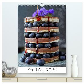 Food Art 2024 (hochwertiger Premium Wandkalender 2024 DIN A2 hoch), Kunstdruck in Hochglanz von Wankmüller,  Julia