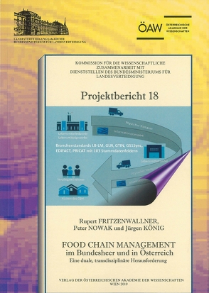 Food Chain Management im Bundesheer und in Österreich von Fritzenwallner,  Ruppert, König,  Jürgen, Nowak,  Peter, Sünkel,  Hans
