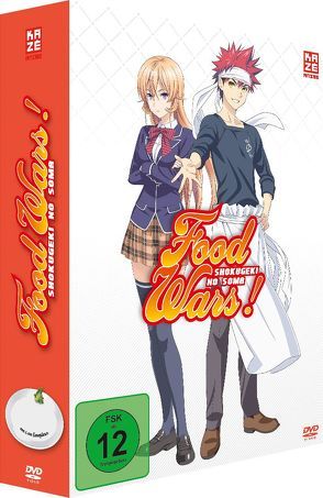 Food Wars! – DVD 1 + Sammelschuber von Yonetani,  Yoshitomo