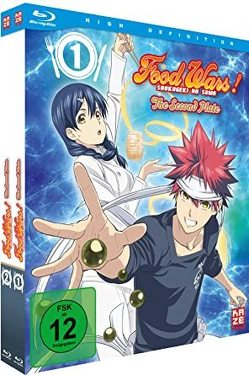 Food Wars! The Second Plate – Gesamtausgabe – Bundle – Vol.1-2 (2 Blu-rays) von Yonetani,  Yoshitomo