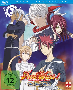 Food Wars! The Third Plate – 3. Staffel – Blu-ray 3 von Yonetani,  Yoshitomo