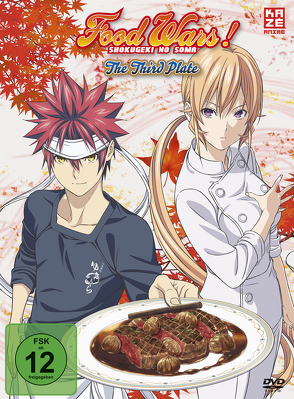 Food Wars! The Third Plate – 3. Staffel – DVD 1 mit Sammelschuber (Limited Edition) von Yonetani,  Yoshitomo