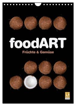 foodART – Früchte und Gemüse (Wandkalender 2024 DIN A4 hoch), CALVENDO Monatskalender von Kraetschmer,  Marion