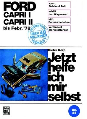 Ford Capri alle Modelle von Korp,  Dieter