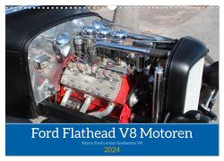 Ford Flathead V8 Motoren (Wandkalender 2024 DIN A3 quer), CALVENDO Monatskalender von Winkler (Miwi),  Brühl,  Michael